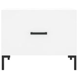 Coffee Tables 2 pcs White 50x50x40 cm Engineered Wood 829397