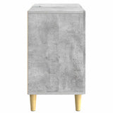 Sideboard Concrete Grey 89 x 34.5 x 60 cm Engineered Wood 895118