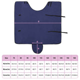 Horse Blanket Navy Blue 165 cm Polyester 42013256