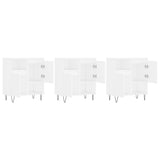 Sideboards 3 pcs White Engineered Wood 3190149