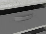 Sideboard with Drawer Concrete Grey 60 x 33.5 x 84 cm 8000471