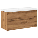 Sink Cabinet with Built-in Basin Artisan Oak 3328926