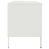 TV Cabinet White 100.5x39x50.5 cm Steel 842993