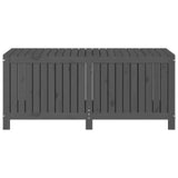 Garden Storage Box Grey 147x68x64 cm Solid Wood Pine 823852