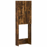 Toilet Cabinet UTRECHT Smoked Oak 66 x 25.5 x 190 cm 897800