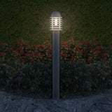 ZNTS Outdoor Post Lamp Standing Stainless Steel 41101