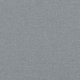 Box Spring Bed with Mattress Light Grey 120x190 cm Fabric 3285834