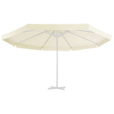 Replacement Fabric for Outdoor Parasol Sand 515 cm 312538