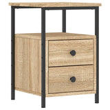 Bedside Cabinets 2 pcs Sonoma Oak 34x35.5x50 cm Engineered Wood 826016