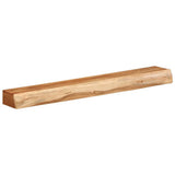Wall Shelves 2 pcs 100x17x8 cm Solid Wood Acacia 373632