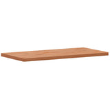 Table Top 80x40x2.5 cm Rectangular Solid Wood Beech 3188893