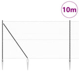 Welded Wire Fence with Spikes 10 x 1.5 m 3353214