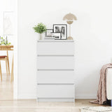 Sideboard White 60x35x98.5 cm Engineered Wood 800531