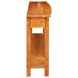 Console Table Natural 115 x 32 x 76 cm Solid Mahogany Wood 42009939