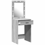 Dressing Table Grey Sonoma 50 x 41 x 135 cm Engineered Wood 865042