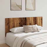 Bed Headboard Old Wood 200x1,5x80 cm Engineered Wood 856828