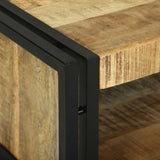 Coffee Table Brown 90 x 50 x 38 cm Solid rough mango wood 4104715