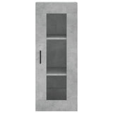 Wall Mounted Cabinet Concrete Grey 34.5x34x90 cm 828928