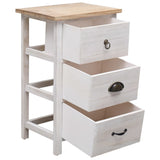 Side Cabinet 35x25x57 cm Paulownia Wood 284076