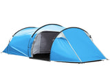 2-3 Man Tunnel Tent with Vestibule, Weather-Resistant Camping Tent with Air Vents for Fishing T3398P348711