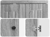 Bathroom Furniture Set Grey Sonoma 78.5 x 37.5 x 81 cm 3404200