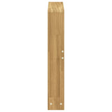 Armrests Module 2 pcs White 58.5 x 10 x 61 cm Solid Acacia Wood 901526