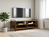 TV Cabinet 100 x 39.5 x 50 cm Smoked Oak Engineered Wood 8013760