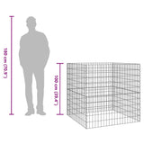 Square Composter 100 x 100 x 100 cm Iron 42010831