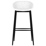 7 Piece Bar Set White 3057446