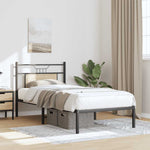 Bed Frame without Mattress Sonoma Oak 90x190 cm Single Engineered Wood 4106784