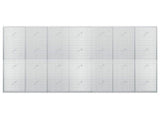 Gabion with 3.5 mm Wire and 5x2.5 cm Mesh 350x20x200 cm 3461713