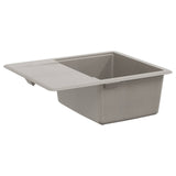 Sink Grey 560 x 460 mm 80% Quartz and 20% Resin 42028413