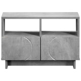 TV Stand 60 x 34.5 x 40 cm Concrete Grey Engineered Wood 8011462