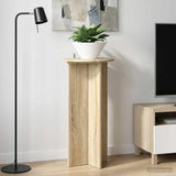Plant Stand 2 pcs Sonoma Oak 40 x 40 x 80 cm Engineered Wood 899701