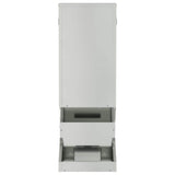 Deer Feeder Silver 28 x 30 x 80 cm Galvanised Steel 874611