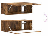 TV Cabinet Set Wall-mounted 5 pcs Smoked Oak Engineered Wood 3409074