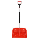 Snow Shovel Red 136 cm Aluminium 93709