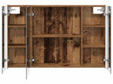 Bathroom Mirror Cabinet Old Wood 83.5 x 15.5 x 70 cm 889269