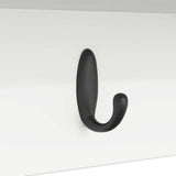 Wall-Mounted Coat Rack White 100 x 16 x 26 cm Engineered wood 874323