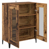 Sideboard Old Wood 69.5 x 34 x 90 cm Engineered Wood and Iron 880824