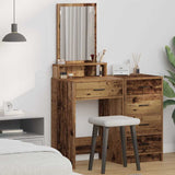 Dressing Table Old Wood 50 x 41 x 140 cm Engineered Wood 865134