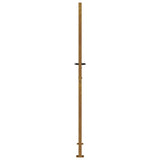Garden Gate 100x175 cm Corten Steel Grass Design 153176