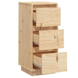 Sideboards 2 pcs 32x34x75 cm Solid Wood Pine 813366
