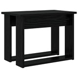 Coffee Table Set 2 pcs Black Oak Engineered Wood 8000125