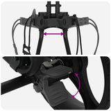 Golf Trolley Folding Manual Black 95 x 60 x 130 cm Iron 42033584