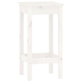 5 Piece Bar Set White Solid Wood Pine 3124738