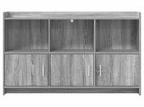 Sideboard Grey Sonoma 98.5 x 33 x 80 cm Engineered Wood 8011144