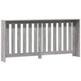 Radiator Cover Grey Sonoma 175x20x82 cm Engineered Wood 852758