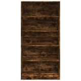 Wardrobe Smoked Oak 100x50x200 cm Engineered Wood 3307733