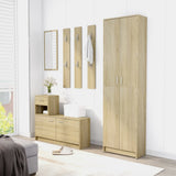 Hallway Wardrobe Sonoma Oak 55x25x189 cm Engineered Wood 802852